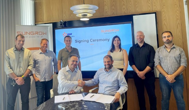 Sungrow Partners with EDF Renewables Israel for 127 MWh Energy Storage ...